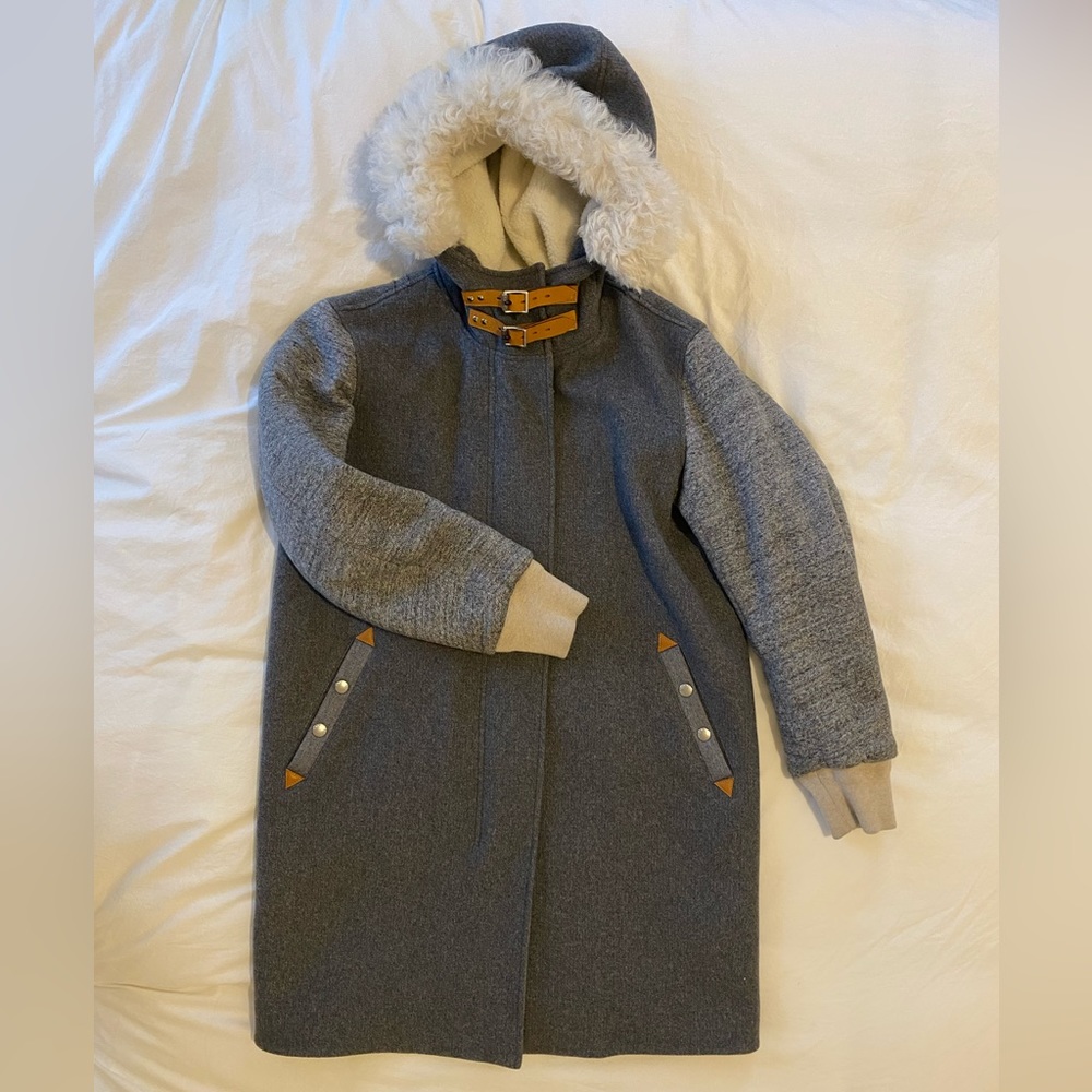 Rag & Bone Winter Coat With Removable Shearling C… - image 1